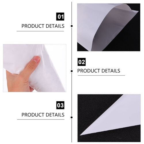 Brick Mortar Piping Bag HDPE White 50 pcs 1