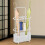 Umbrella Holder Rack with Drip Tray White 7