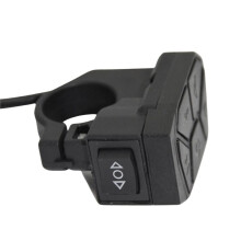 7 in 1 6Pin Handlebar for IScooter IX3 IX4 Smartgyro Zwheel Electric Scooter Turn Signal Horn Headlights Button