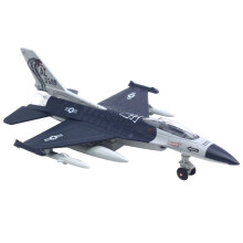 F16 Jet Alloy Model 1/100 Scale with Lights Sound Stand