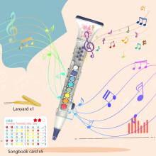 Children's Clarinet Toy with Lights and Sounds Educational