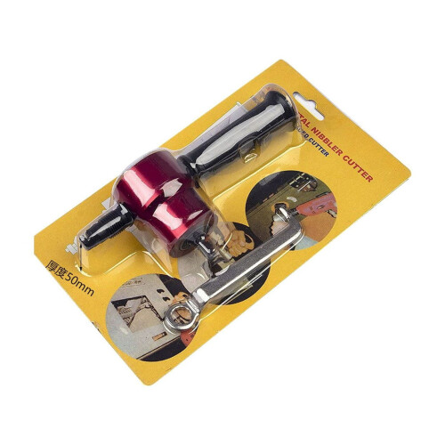 Metal Sheet Nibbler Cutter Electric Drill Attachment for