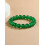 Green Beaded Bracelet for Women Stackable Jewelry 1 Piece 2