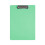 Nursing Clipboard Green Heavy-Duty Plastic 12x9in 1