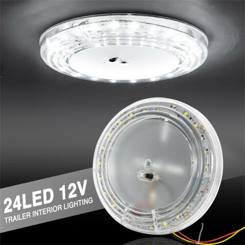 12V LED dome light for camper van boat bus caravan interior