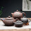 Yixing Purple Clay Tea Pot Handmade Large Capacity 3