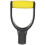 D-Shaped Shovel Handle Ergonomic Grip 19.2x4.1 Inch 1 Pack 4
