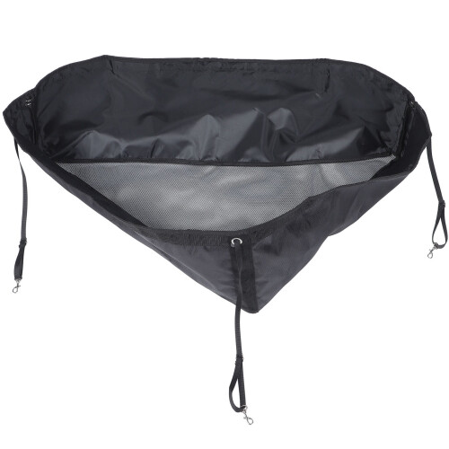 Horse Hay Feeder Bag Black 1000D Mesh Bottom