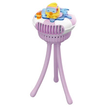 USB Oplaadbare Draagbare Kinderwagen Ventilator met 3 Snelheidsinstellingen 360 Draaibare Clip- Koeling voor Babybed Reisauto C