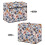 Hibiscus Flower Sewing Machine Dust Cover with Pocket 2
