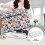 Hibiscus Flower Sewing Machine Dust Cover with Pocket 5