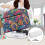 Boho Mandala Flower Sewing Machine Dust Cover with Pocket 5