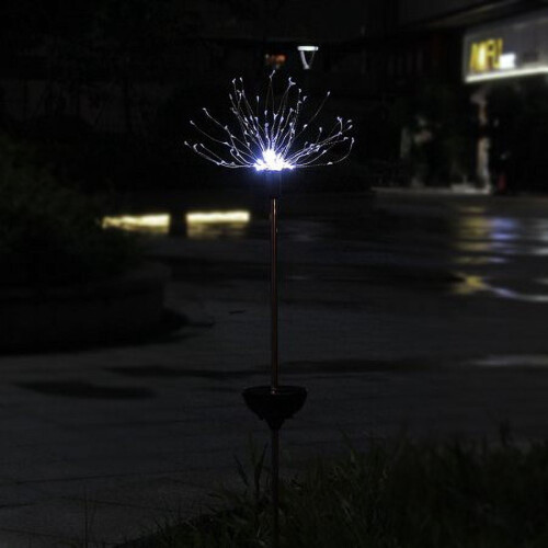 Solar LED Firework Lights Outdoor Garden Decor 90/120/150 1