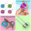 Multicolor pocket retractable ruler 2 m metal with safety 2