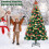 Xinwanna 6FT Artificial Christmas Tree with Detachable 5