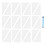 Brick Mortar Piping Bag HDPE White 50 pcs 8