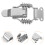 Heavy Duty Iron Spring Loaded Latch for Toolbox 4 pcs 4