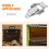 Heavy Duty Iron Spring Loaded Latch for Toolbox 4 pcs 5