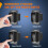 RV Electric Stabilizer Jack Switch Waterproof Rocker 1 Pack 7