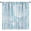 Starfish Seashell Curtains Blue Rustic 63 in W 1