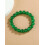 Green Beaded Bracelet for Women Stackable Jewelry 1 Piece 4