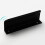 D-Handle Cabinet Pulls Black Aluminum Alloy 2-Pack 4