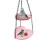 Double-Layer Outdoor Suspended Bird Feeder Pink 4