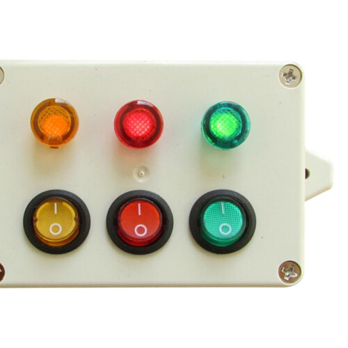 Simulation Light Crosswalk Safety Toy with Busy Button for 1