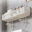 Karymi Over-Toilet Storage Shelf Iron Mesh 1 Unit 6