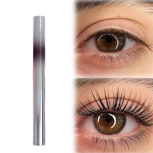 Iron Wand Mascara Brown Waterproof 3D Curling 1
