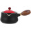 Ceramic Teapot with Handle Black 360 Rotation 350ml 4