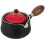 Ceramic Teapot with Handle Black 360 Rotation 350ml 6