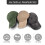 Baseball Cap Washed Cotton Adjustable Retro Dad Hat 3 Pack 6