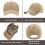 Baseball Cap Washed Cotton Adjustable Retro Dad Hat 3 Pack 4