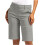 Women's Solid Elastic Twill Hiking Shorts with Pockets 5