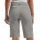 Women's Solid Elastic Twill Hiking Shorts with Pockets 8