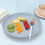 Shatterproof Plastic Dinner Tray Reusable Microwave 4