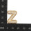 Bubble Letter Necklace 18K Gold-Plated Initial Pendant 6