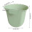 Hanging Trash Can Wall-Mounted Collapsible Plastic 1PC 2