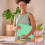 Nursing Clipboard Green Heavy-Duty Plastic 12x9in 8