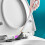 Silicone Toilet Brush with Container 1 piece 3