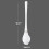 Silicone Toilet Brush with Container 1 piece 8