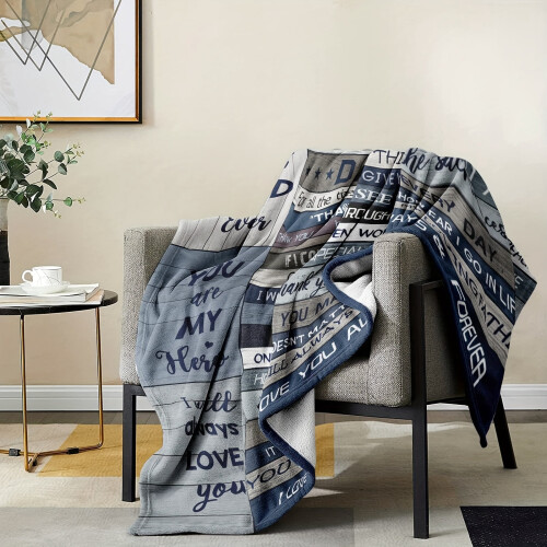 Flannel Blanket Purple 280g 1 Piece 1