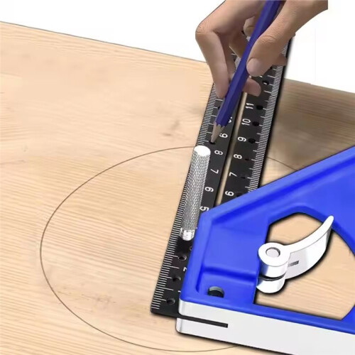 Multi-Functional Right Angle Ruler for Precise Woodworking 45/90 Degree DIY Woodworking Tool 2