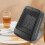 Electric PTC Ceramic Heater with Remote Control Black 2