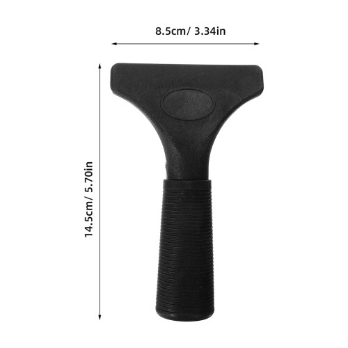 Car Window Tint Scraper with Black Plastic Handle 1