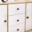 Wooden Cabinet Pulls Black Walnut 45mm 6 pcs 5