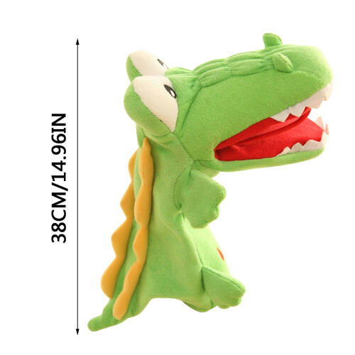 Dinosaur Hand Puppet Soft Plush Toy for Kids 2