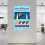 Fatty Liver Disease Chart Poster Canvas Wall Decor 2