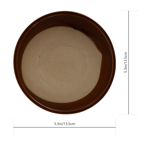 Vintage Soup Bowls Light Brown 3-Piece Set 1